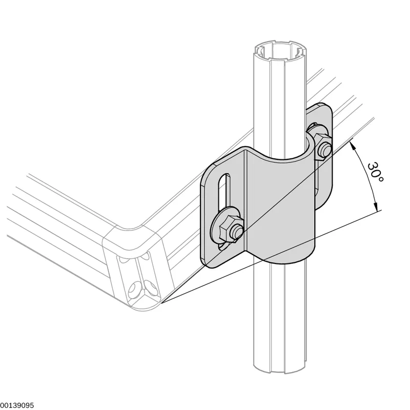 PIPE CLAMP D28 N10 — photo 3 of 3