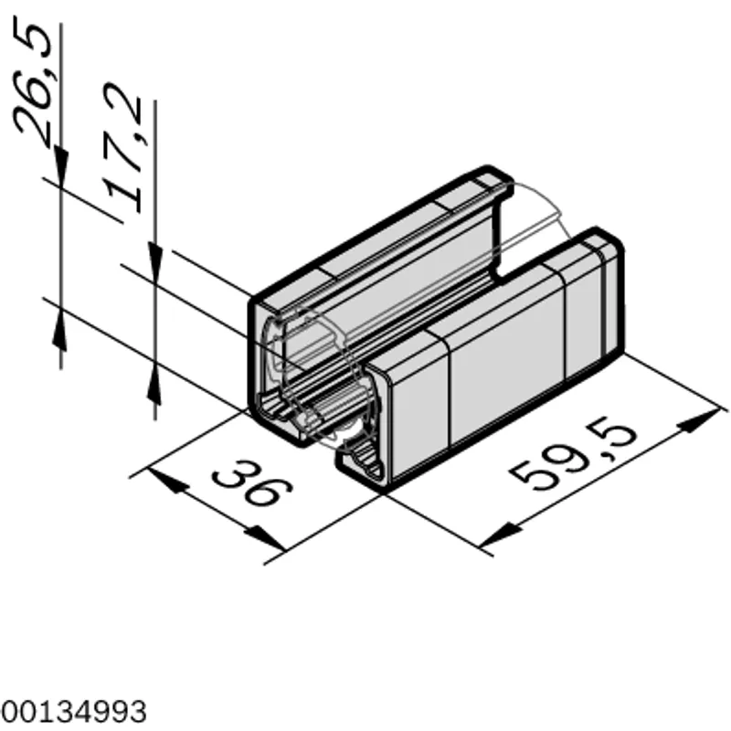 ADAPTER XLEAN RAIL HOLDER — photo 3 of 3