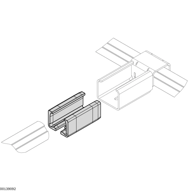 ADAPTER XLEAN RAIL HOLDER — photo 2 of 3