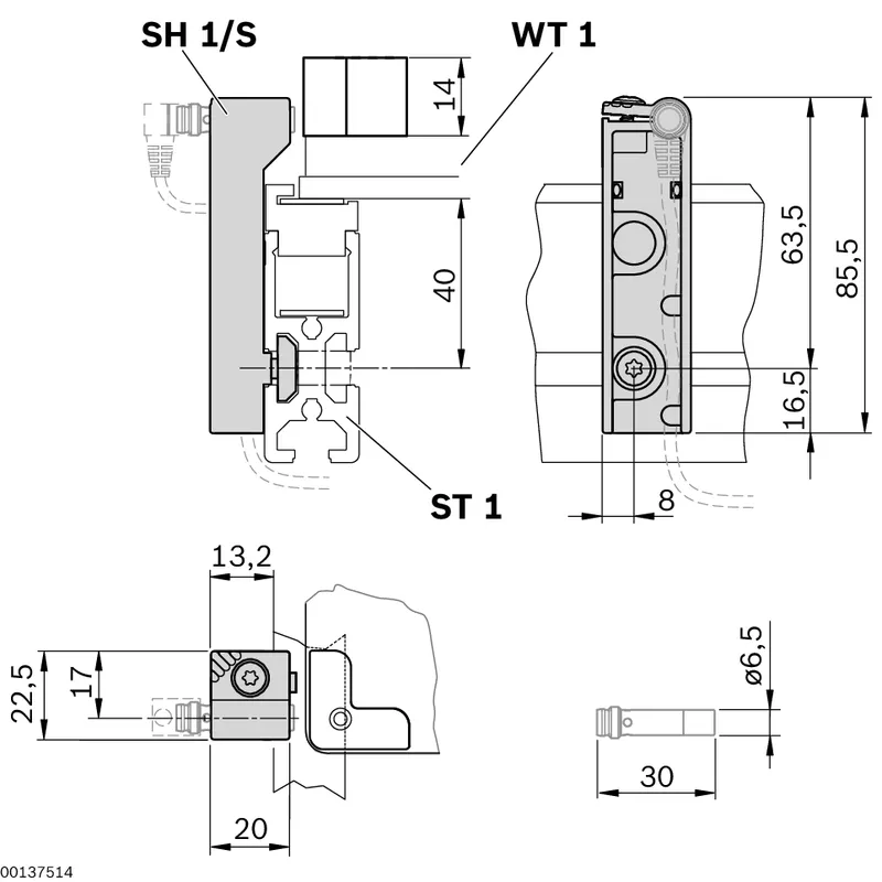 SWITCH BRACKET SH 1/S KPL ESD — photo 3 of 3