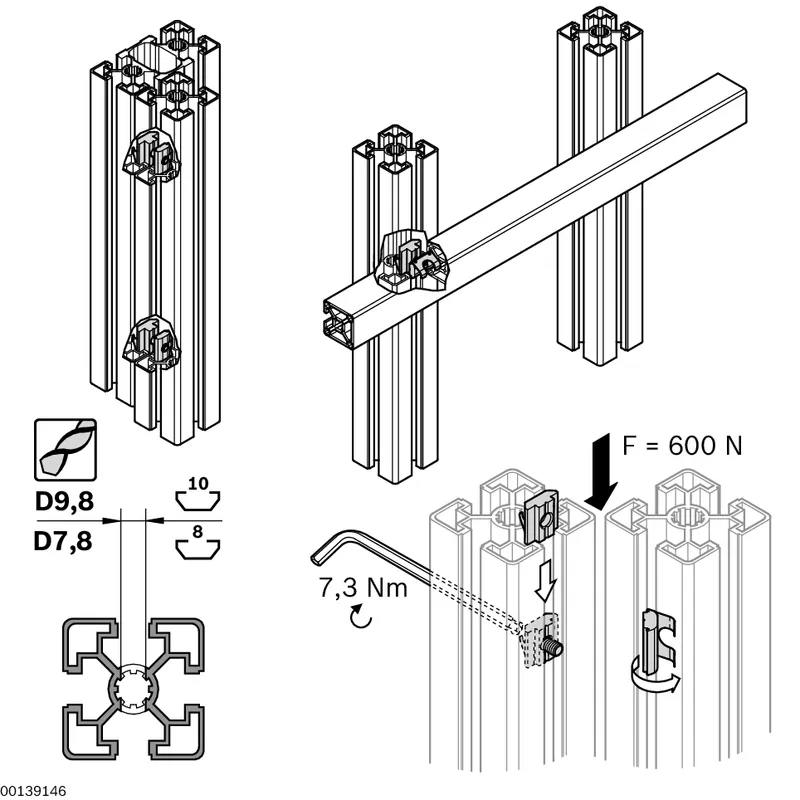 PARALLEL CONNECTOR 8 — photo 3 of 4