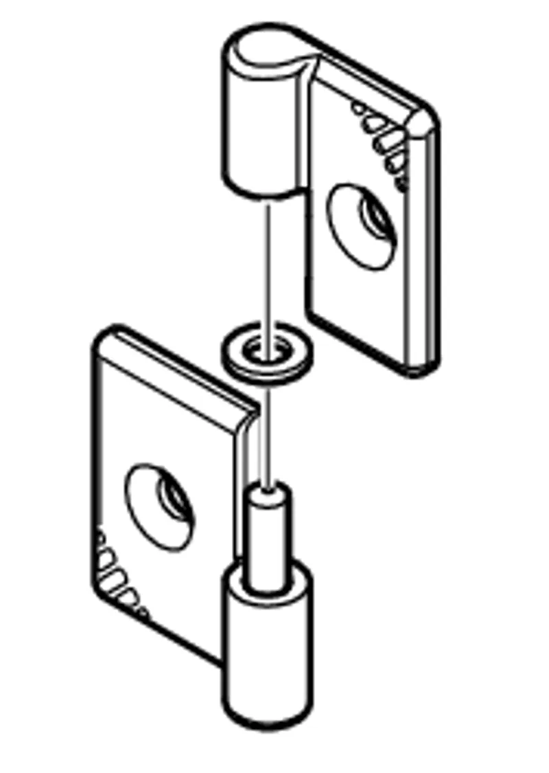 HINGE AL 45/45 LIFTOFF, R — photo 4 of 4