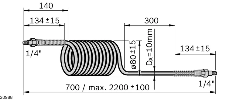 SPIRAL HOSE D10 — photo 2 of 2