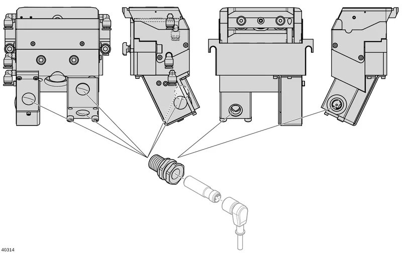 SUPPORT CLAMP M16X1-SW22-SW22 — photo 3 of 3