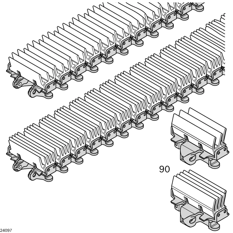 WEDGE CHAIN 90+ 3L L2898 — photo 1 of 3