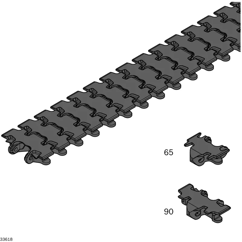 CONVEYOR CHAIN 90+ ESD L4968 — photo 1 of 3
