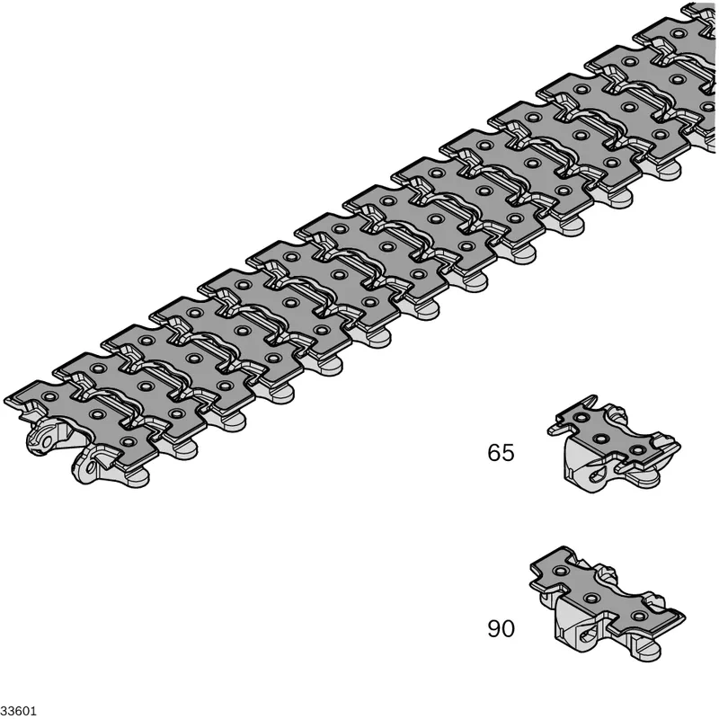 CONVEYOR CHAIN 90+ STEEL L4968 — photo 1 of 3