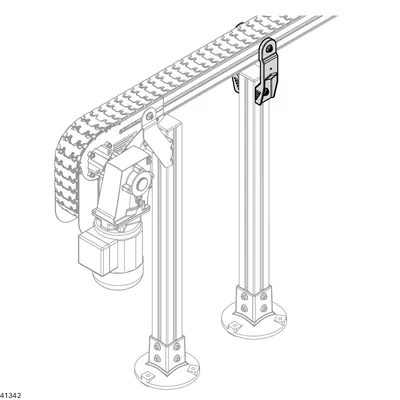 SUPPORT 65+ AL LEG, SET