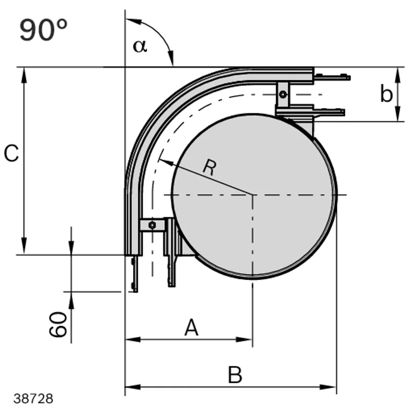 CAM WHEEL 120+ AL 90° — photo 2 of 2