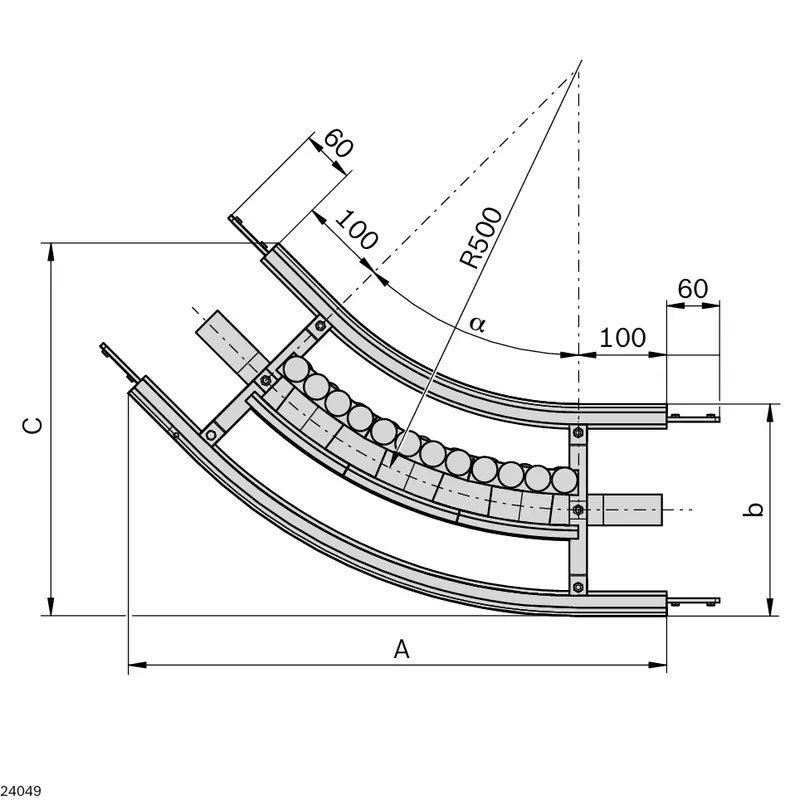CURVE 240+ HOR AL 180° R500 — photo 3 of 3