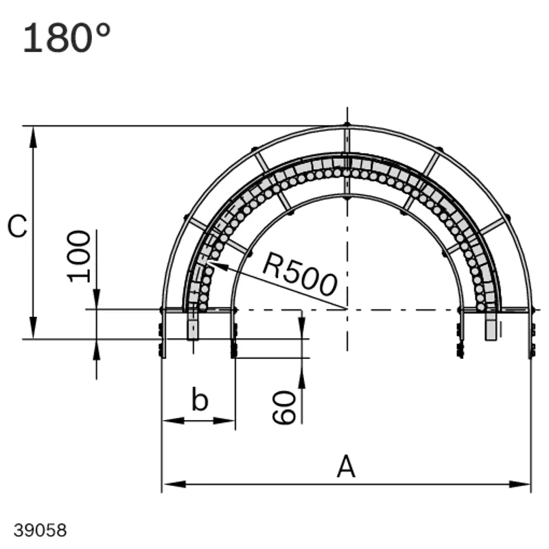 CURVE 320+ HOR AL 180° R500 — photo 2 of 3