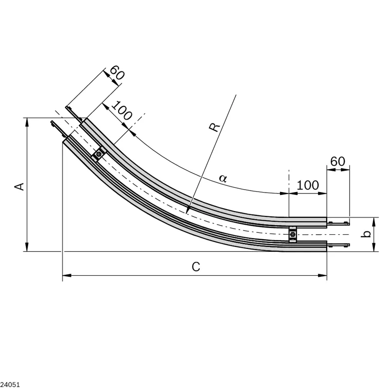 CURVE 65+ HOR AL 45° R700 — photo 3 of 3