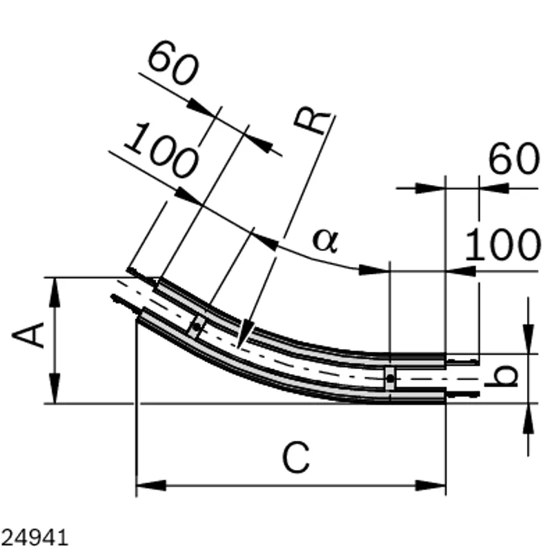 CURVE 90+ HOR AL 30° R700 — photo 3 of 3