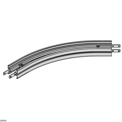 CURVE 90+ HOR AL 90° R700