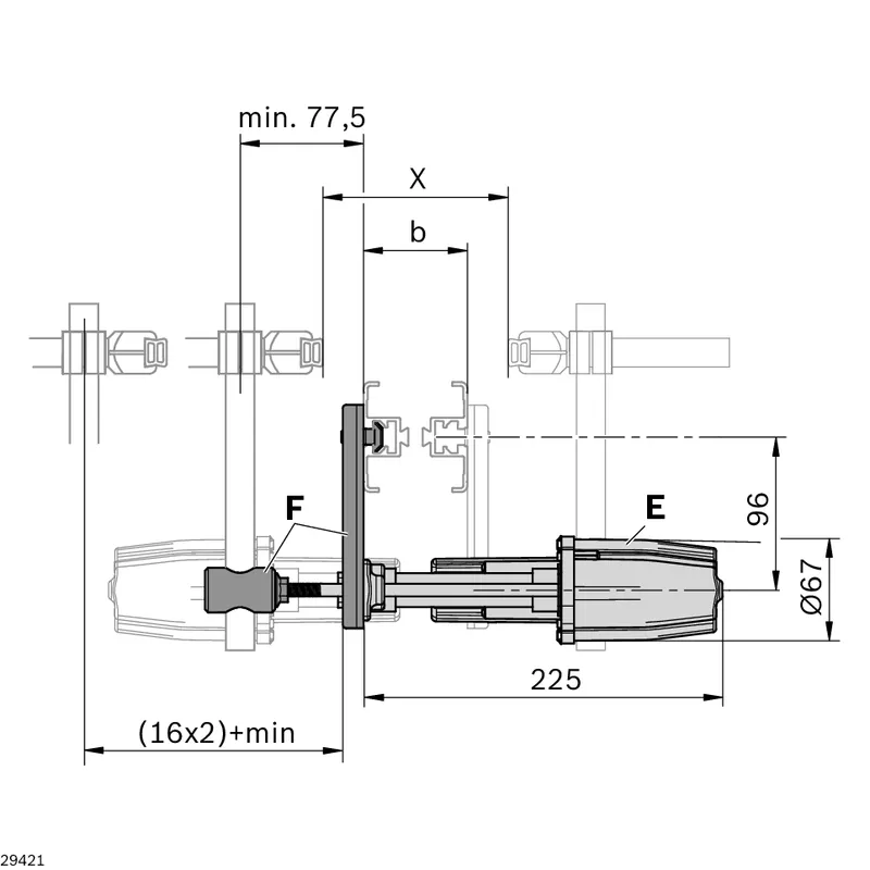 SERVO UNIT VF+ LATERAL GUIDE — photo 2 of 2