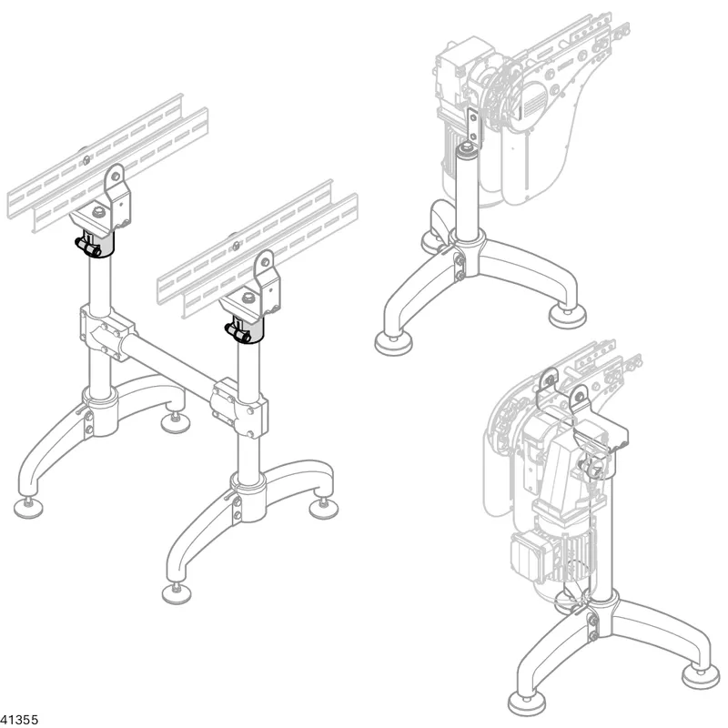 FLANGE VFPLUS STS LEG SET — photo 1 of 2