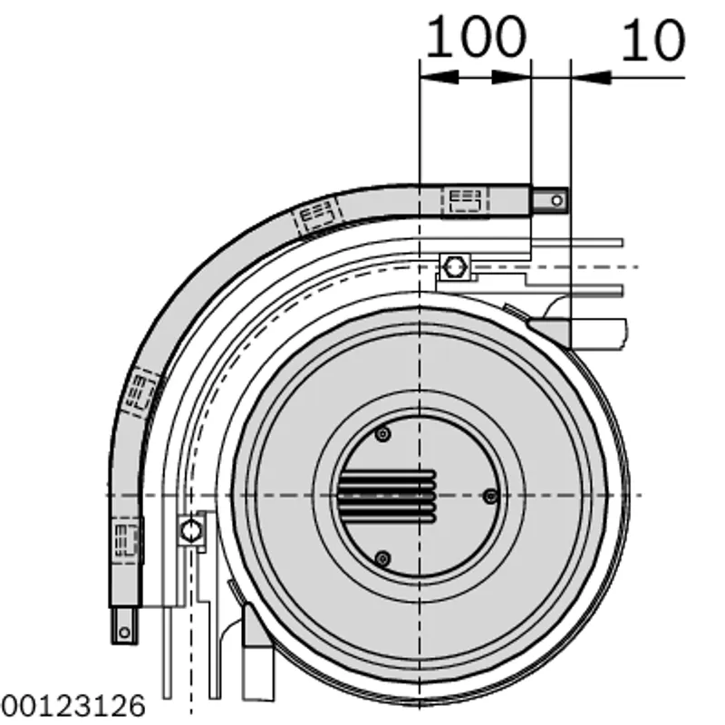 ASSEMBLY KIT VF+ 65 90° CURVE WHEEL — photo 3 of 3