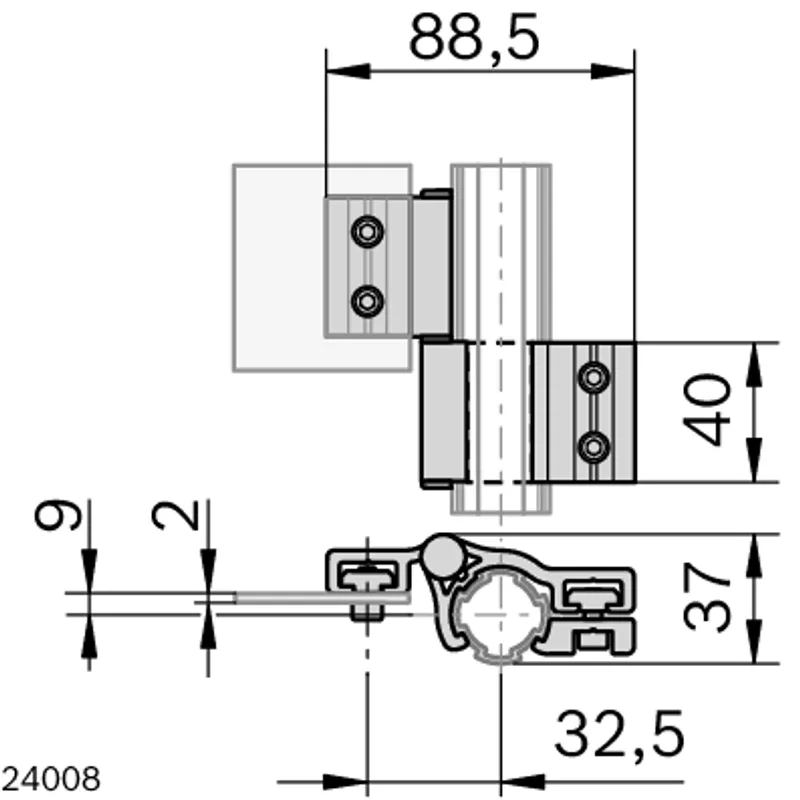 HINGE D28L / - — photo 2 of 3