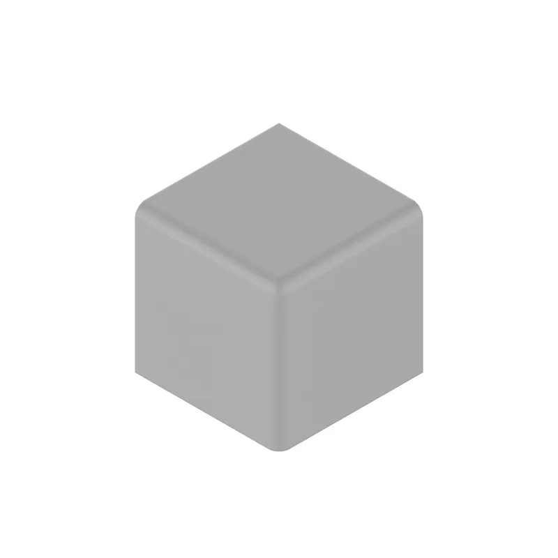 CAP COVER W40X40,GREY — photo 2 of 2