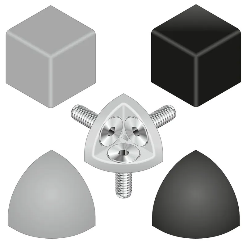 CAP COVER W45X45,GREY — photo 1 of 2