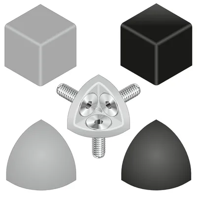 CAP COVER W45X45,ESD