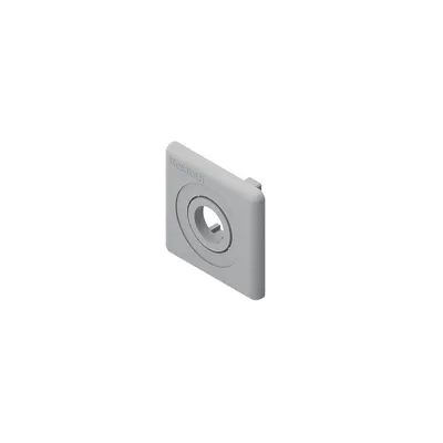 CAP COVER 40X40L D12.5 GREY