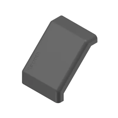 CAP COVER GUSSET 40X40 ESD