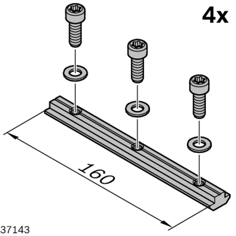 FASTENING PARTS KIT GUSSET — photo 4 of 4