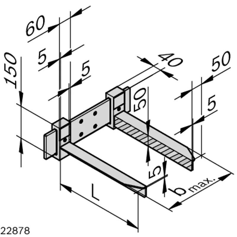 FORK 400 SET, CASE LIFTER — photo 2 of 4