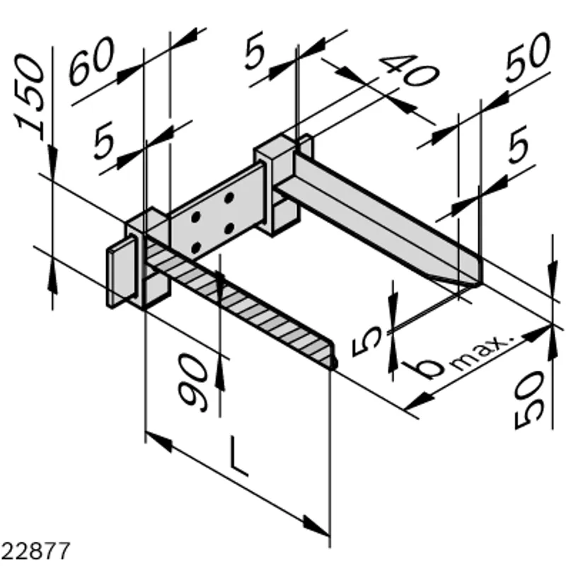 FORK 400 SET, CASE LIFTER — photo 3 of 4