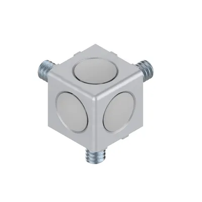 CUBIC JOINT 20/3 SILVER SET