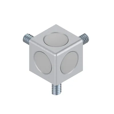 CUBIC JOINT 30/3 SILVER SET