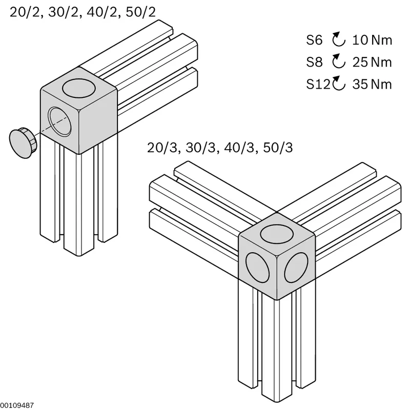 CUBIC JOINT 30/3 SILVER SET — photo 3 of 3