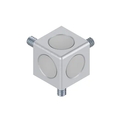 CUBIC JOINT 40/3 SILVER SET