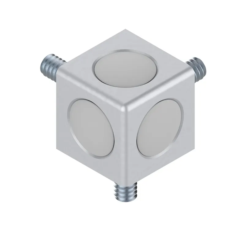 CUBIC JOINT 45/3 SILVER SET — photo 1 of 3