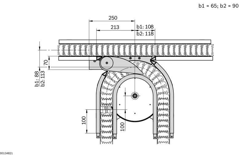 DIVERTER 65+ CROSS 90° R — photo 2 of 2
