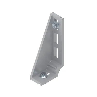 FOUNDATION BRACKET 30X120 SILVER SET