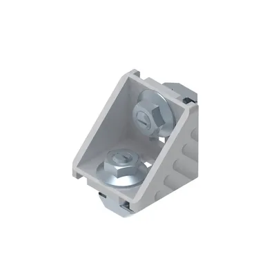 Bosch Rexroth 3842551603 – GUSSET 40X40 SILVER SET Bosch Rexroth 3842551603 – GUSSET 40X40 SILVER SET