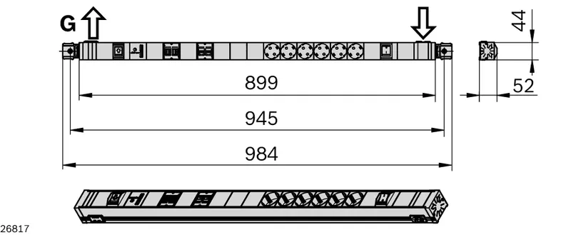POWER STRIP L/NET/6S/H D — photo 2 of 2