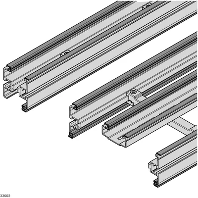 SLIDING RAIL 90+ STS 90° TOP