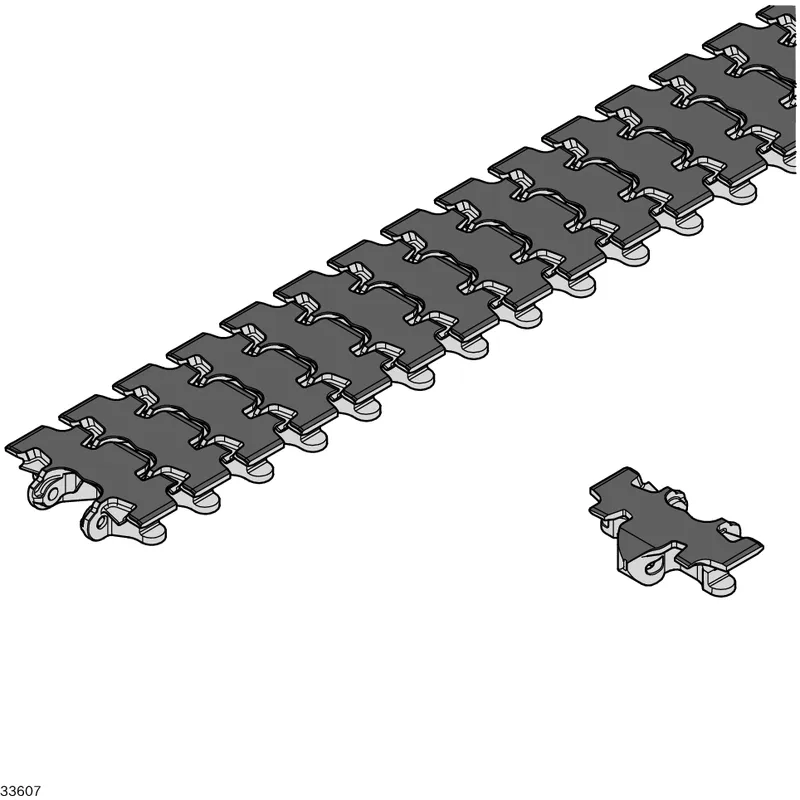 CONVEYOR CHAIN 90+ FLOCKED L4968 — photo 1 of 3