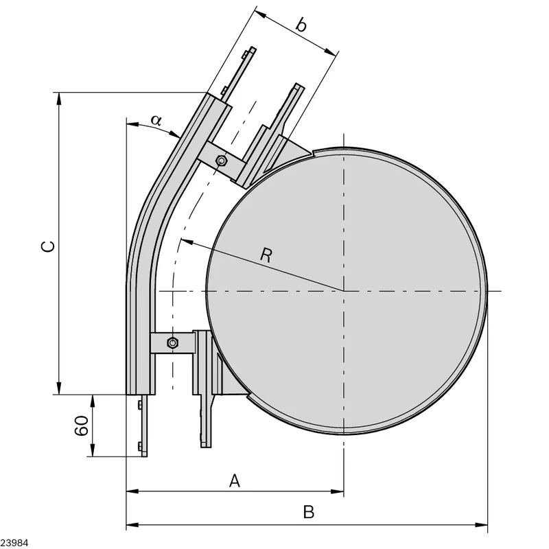 CAM WHEEL 90+ AL 90° ESD — photo 6 of 6