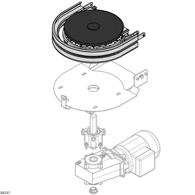 BASE UNIT 65+ AL CURVE WH ESD