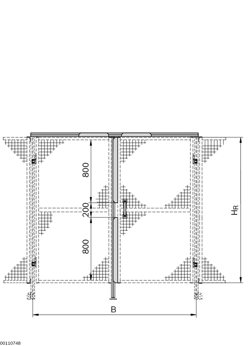 PROTECTION FRAME 1800X750 WG40 — photo 3 of 3