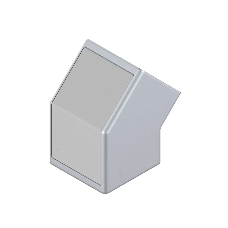 CONNECTOR 45° 30X30 GREY — photo 1 of 3