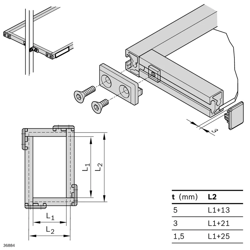 CORNER PIECE 22,5X30 ESD — photo 4 of 4