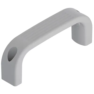 STRAP-SHAPED HANDLE 26X133X50 GREY