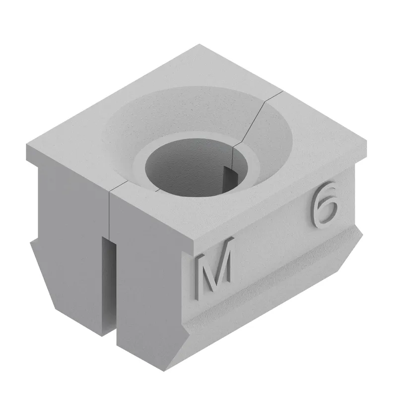 EXPANDER NUT M6 GREY — photo 1 of 3