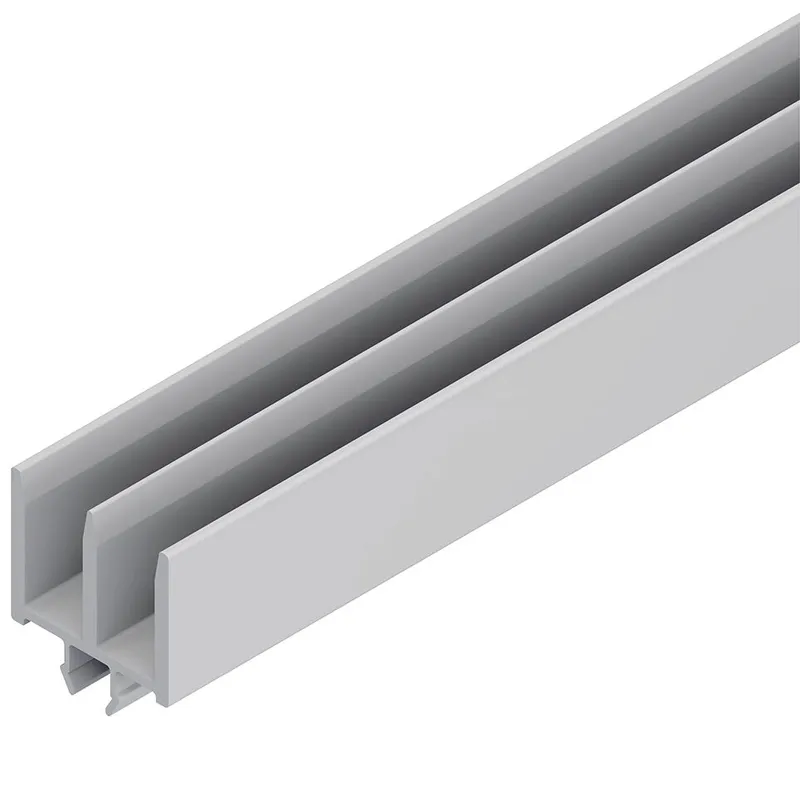 SLIDING DOOR PROFILE 8 PVC L=2000MM GREY — photo 2 of 3