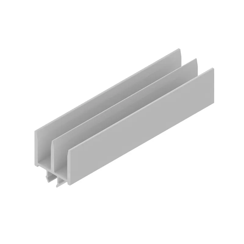SLIDING DOOR PROFILE 8 PVC L=2000MM GREY — photo 1 of 3